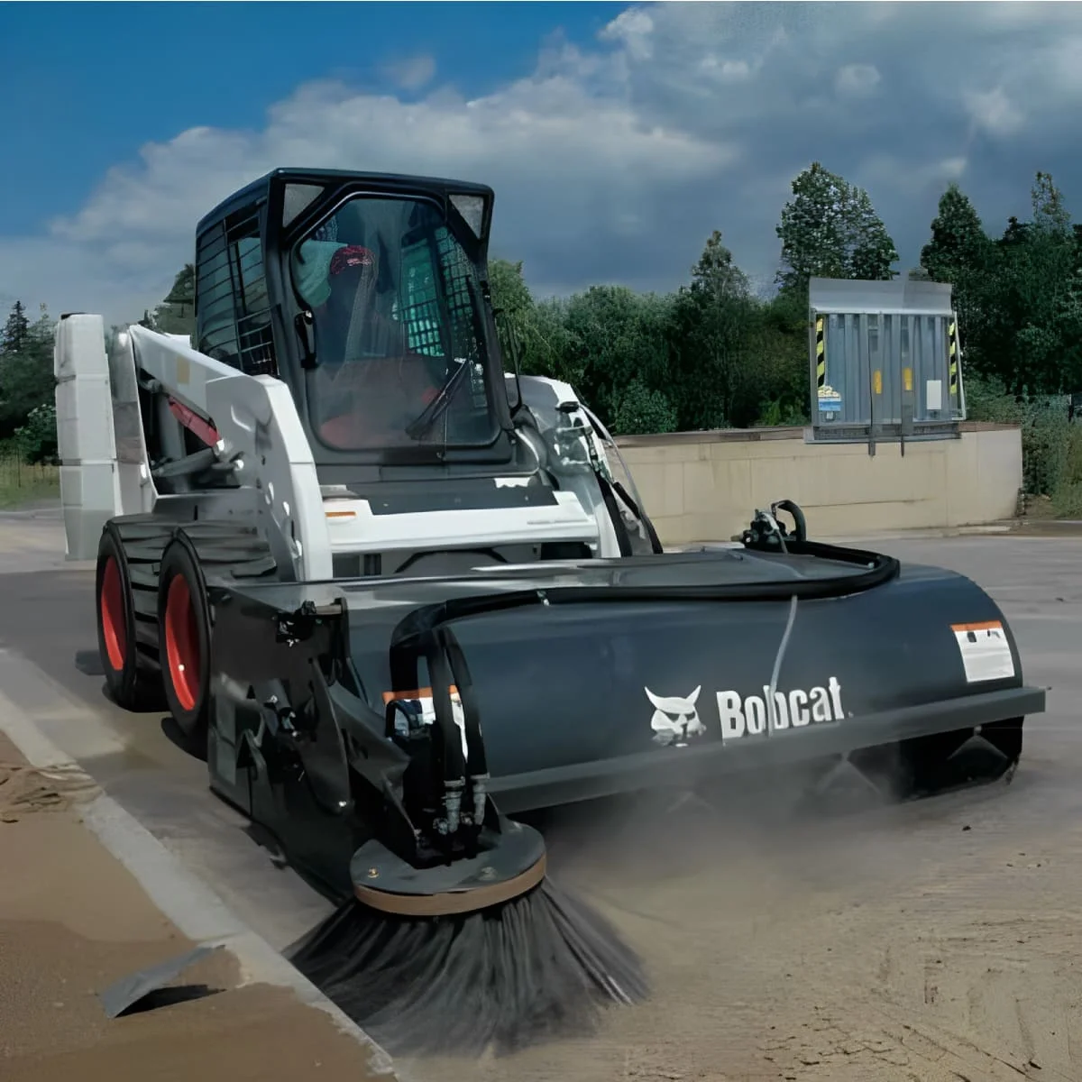 Aditamento Barredora de Cajon Bobcat