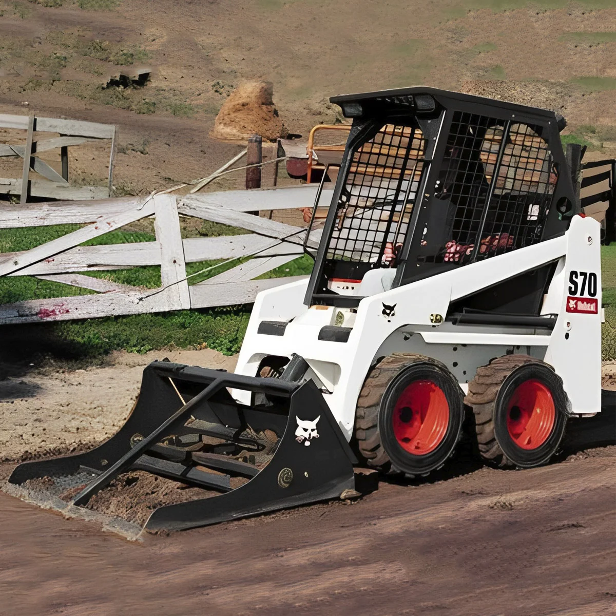 Bobcat Minicargadores S70 Frontal