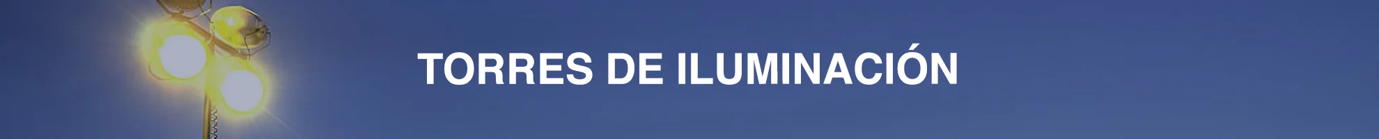 Banner Torres de Iluminación
