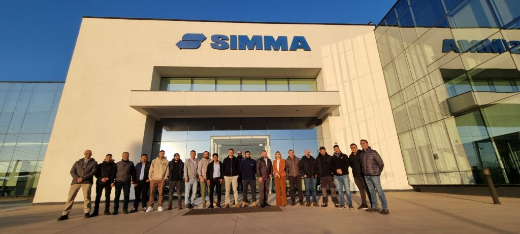 Técnicos de Grupo Simma se capacitaron en el uso del sistema Paltronic 150