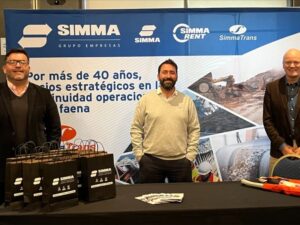 En congreso minero Transbelt, SimmaTrans presentó sus nuevas correas transportadoras Transband