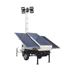 Torre Iluminación Solar Pramac