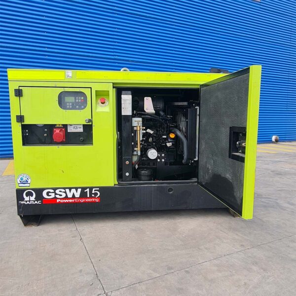 Generador Pramac GSW15Y Premium Simmarent Frontal Panel