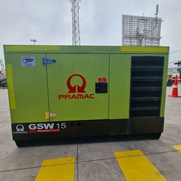 Generador GSW15Y Pramac Simmarent Frontal