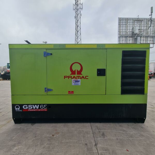Generador Pramac GSW65Y Simmarent Frontal