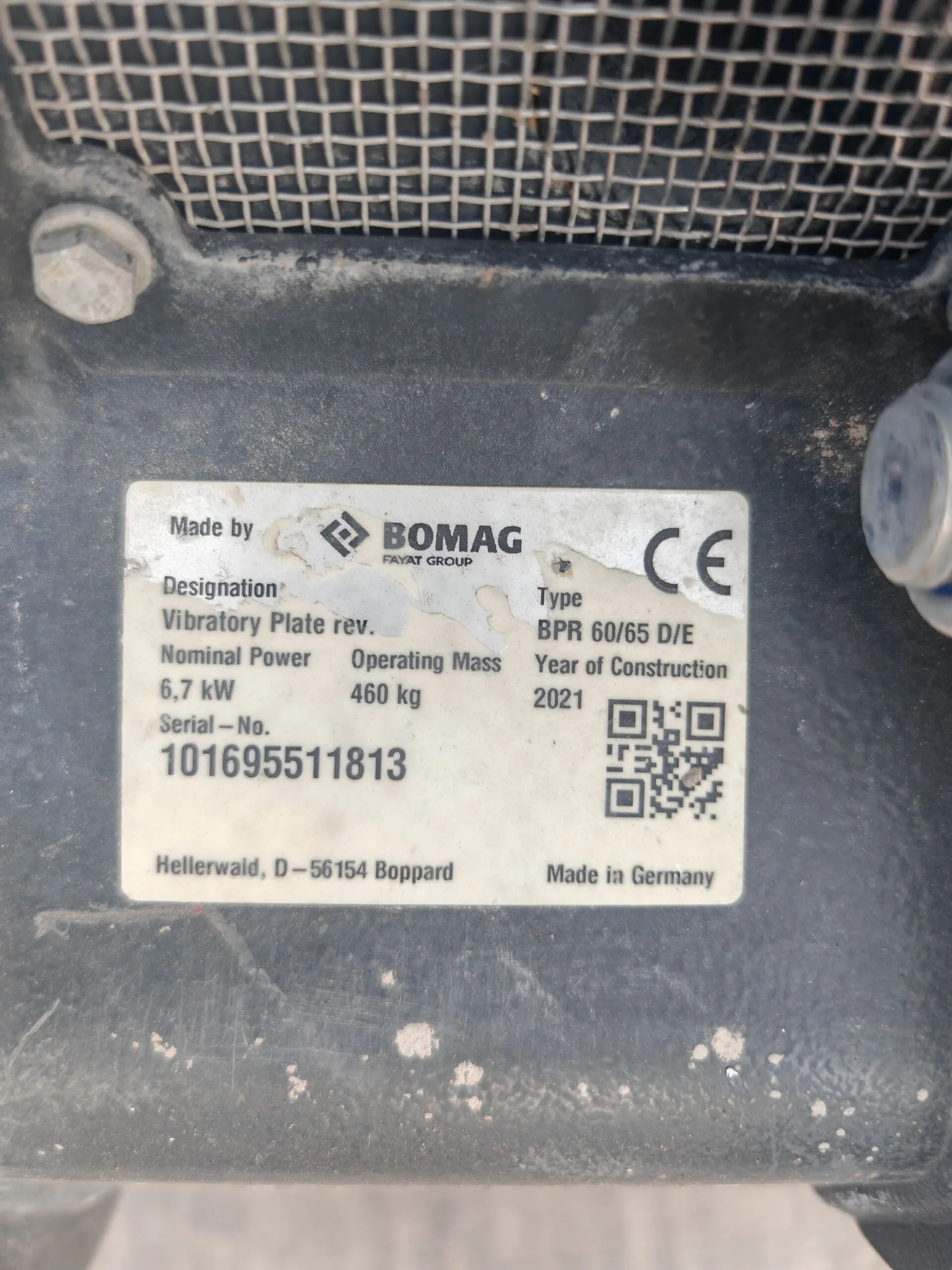 Placa Compactadora BOMAG BPR 60-65D - Imagen 7