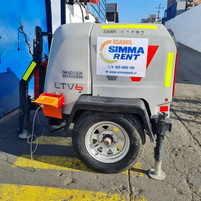 Torre de iluminación WACKER NEUSON LTV6K LED, FOCO CERTIFICADO - Imagen 4