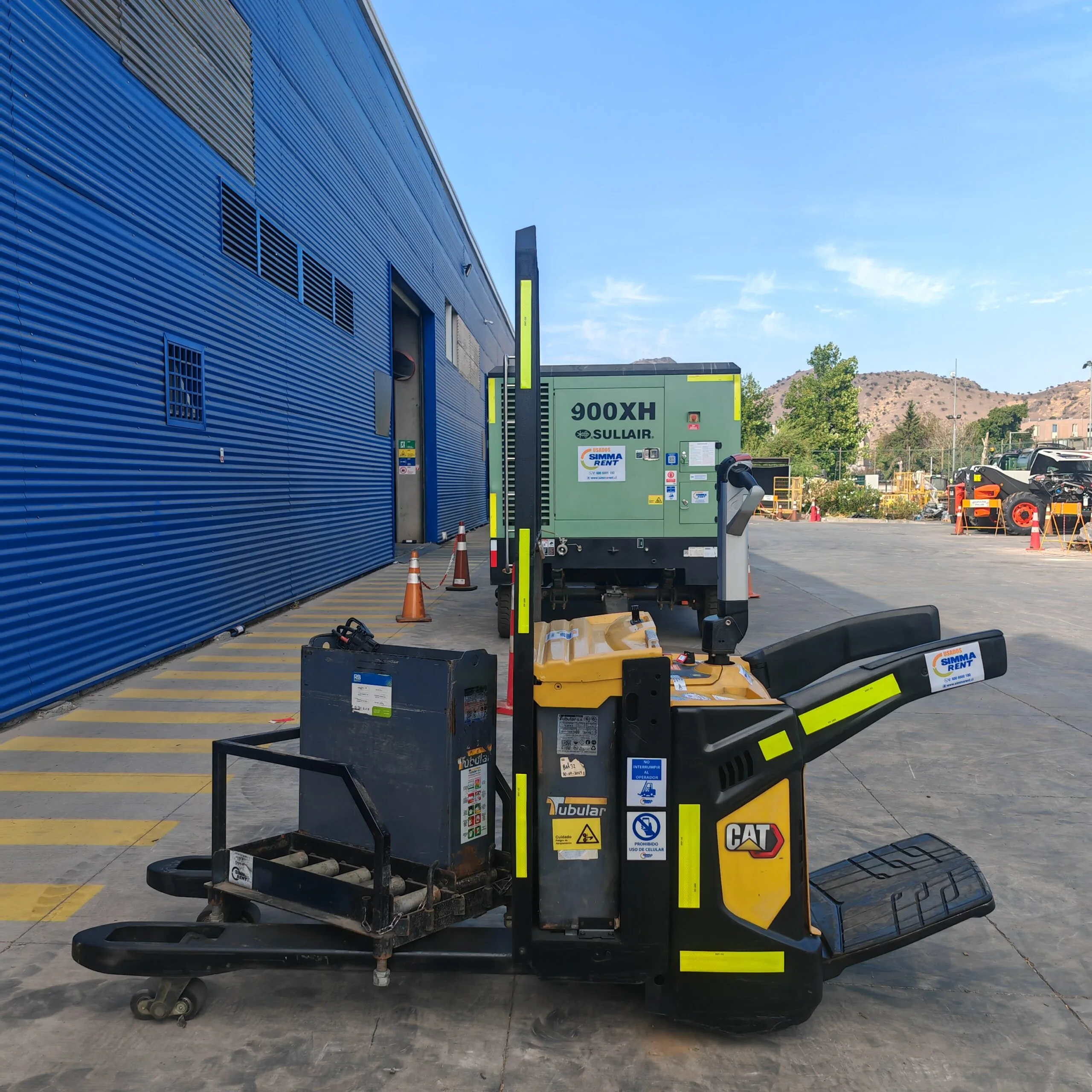 Transpaleta eléctrica Cat 1.6 a 2.0 Tons