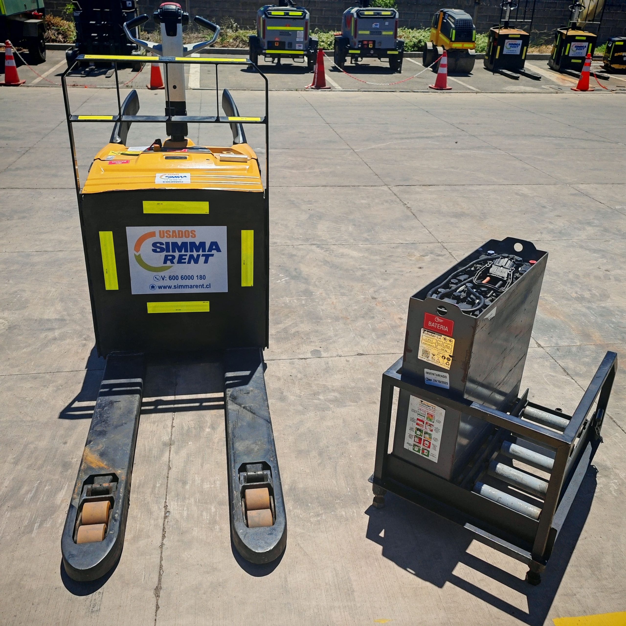 Transpaleta eléctrica Cat 1.6 a 2.0 Tons - Imagen 2