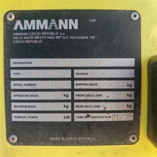 RODILLO ASC100 AMMANN - Imagen 12