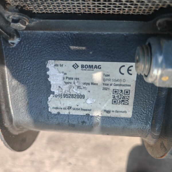 Placa Compactadora BOMAG BPR55/65D - Imagen 2