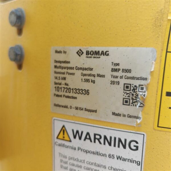 Rodillo BOMAG BMP-8500 - Imagen 10