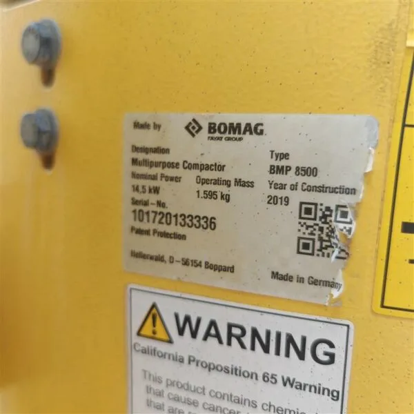 Rodillo BOMAG BMP-8500 - Imagen 10