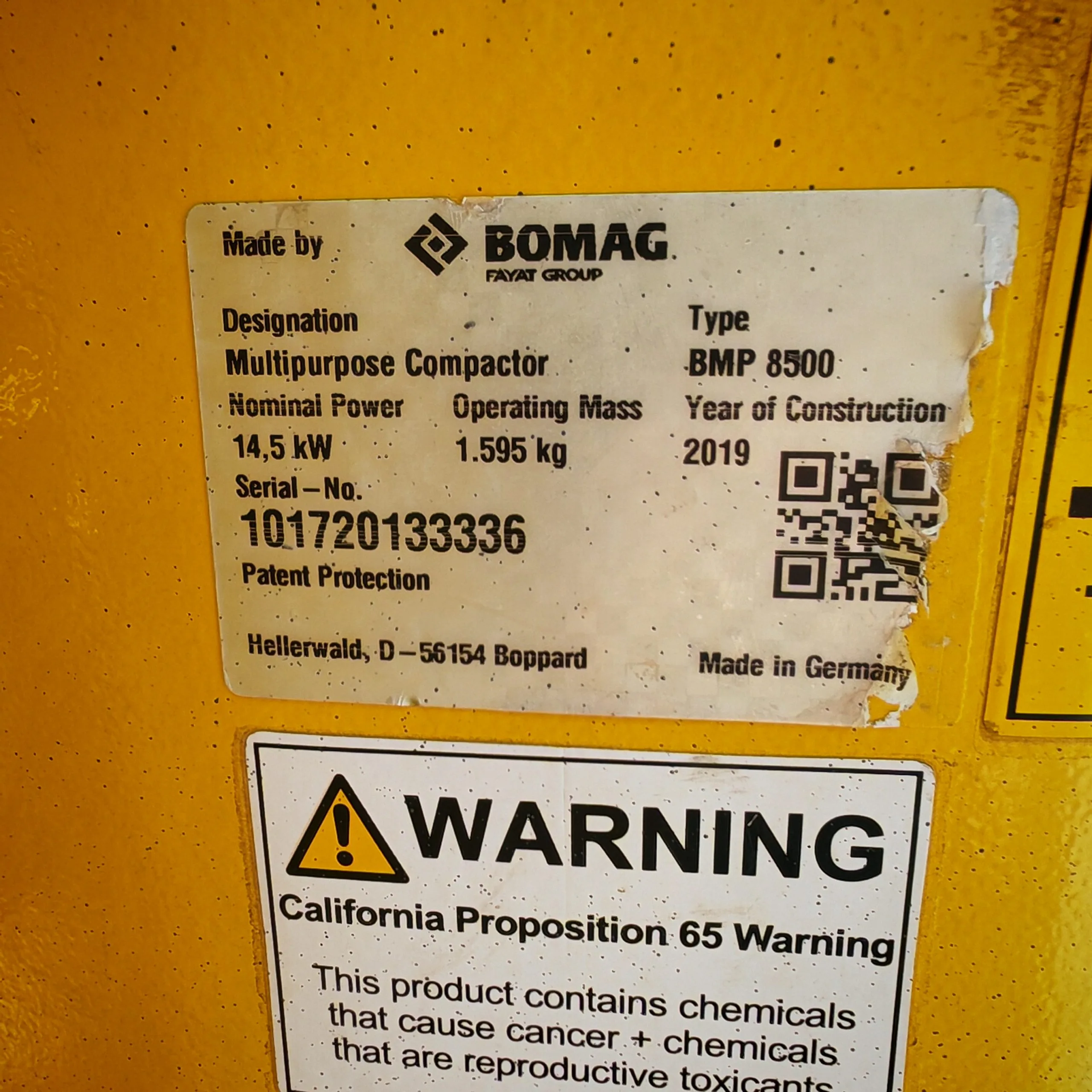 Rodillo BOMAG BMP-8500 - Imagen 7