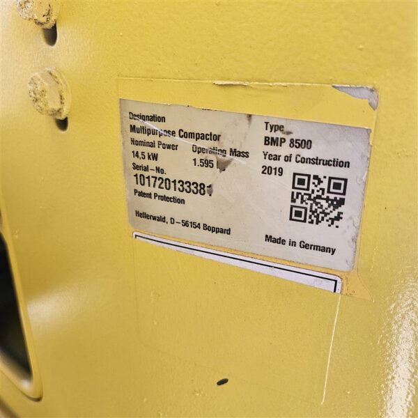 Rodillo BOMAG BMP-8500 - Imagen 3
