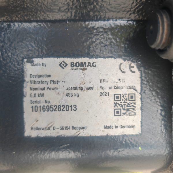 Placa Compactadora BOMAG BPR55/65D - Imagen 2