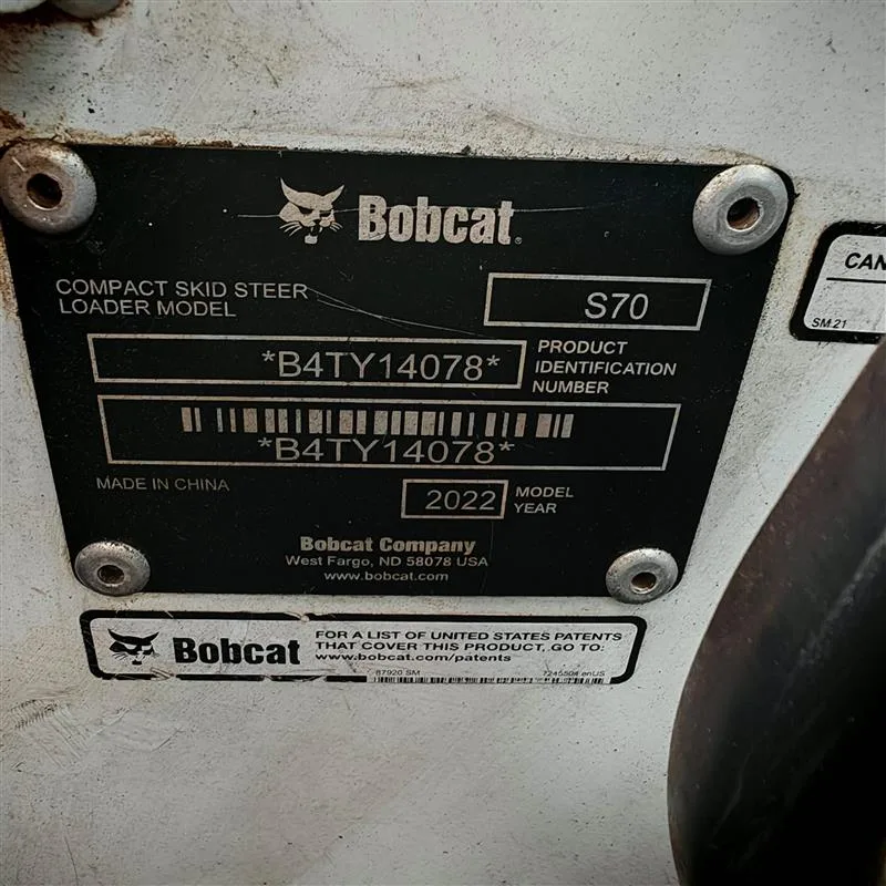 Minicargador Bobcat S70 - Imagen 12
