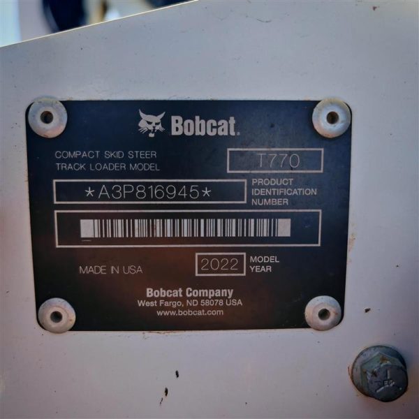 Minicargador Bobcat T770 - Imagen 4