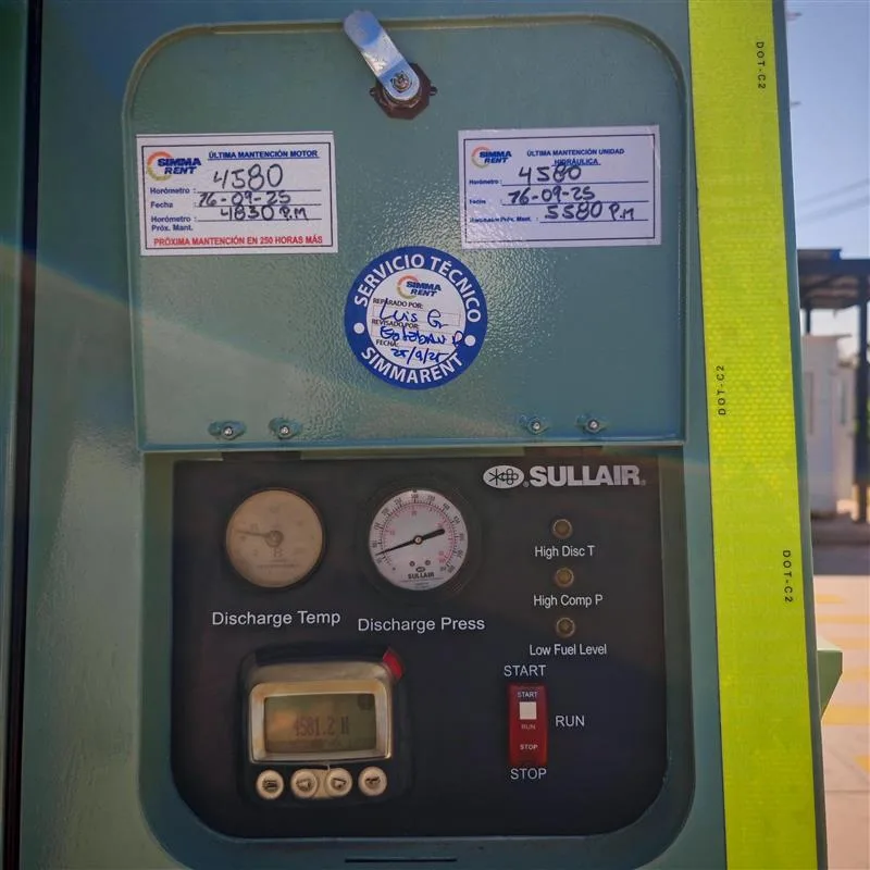 Compresor Portátil Sullair 750 - Imagen 11