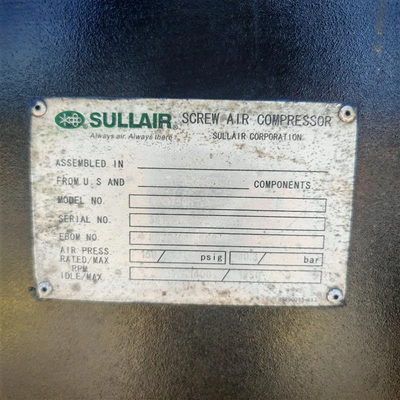 Compresor Portátil Sullair 750 - Imagen 3