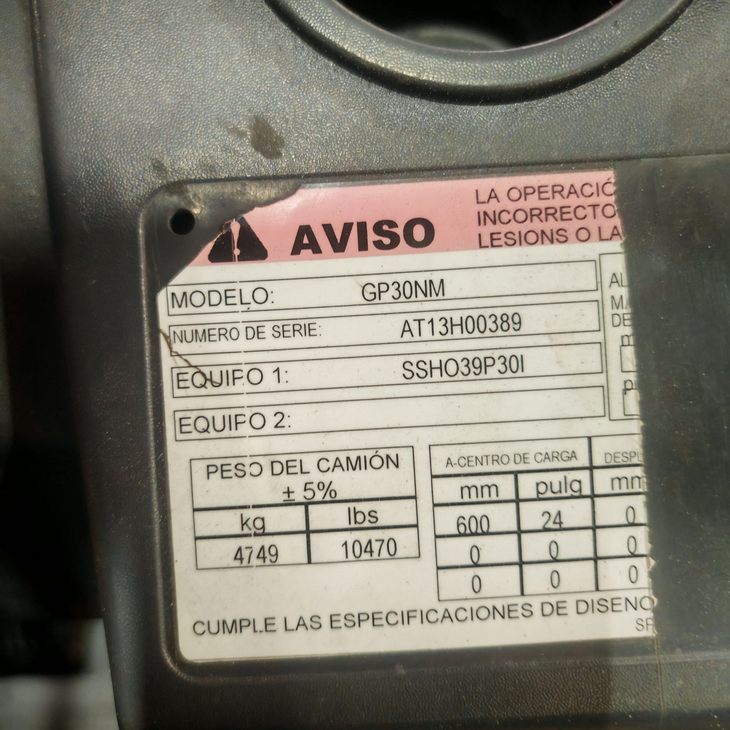 Grúa Horquilla GP15NM-DP35NM - Imagen 4