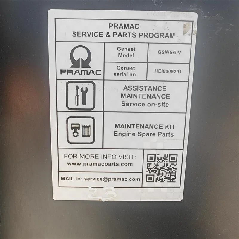 Generador Pramac GSW560V - Imagen 11