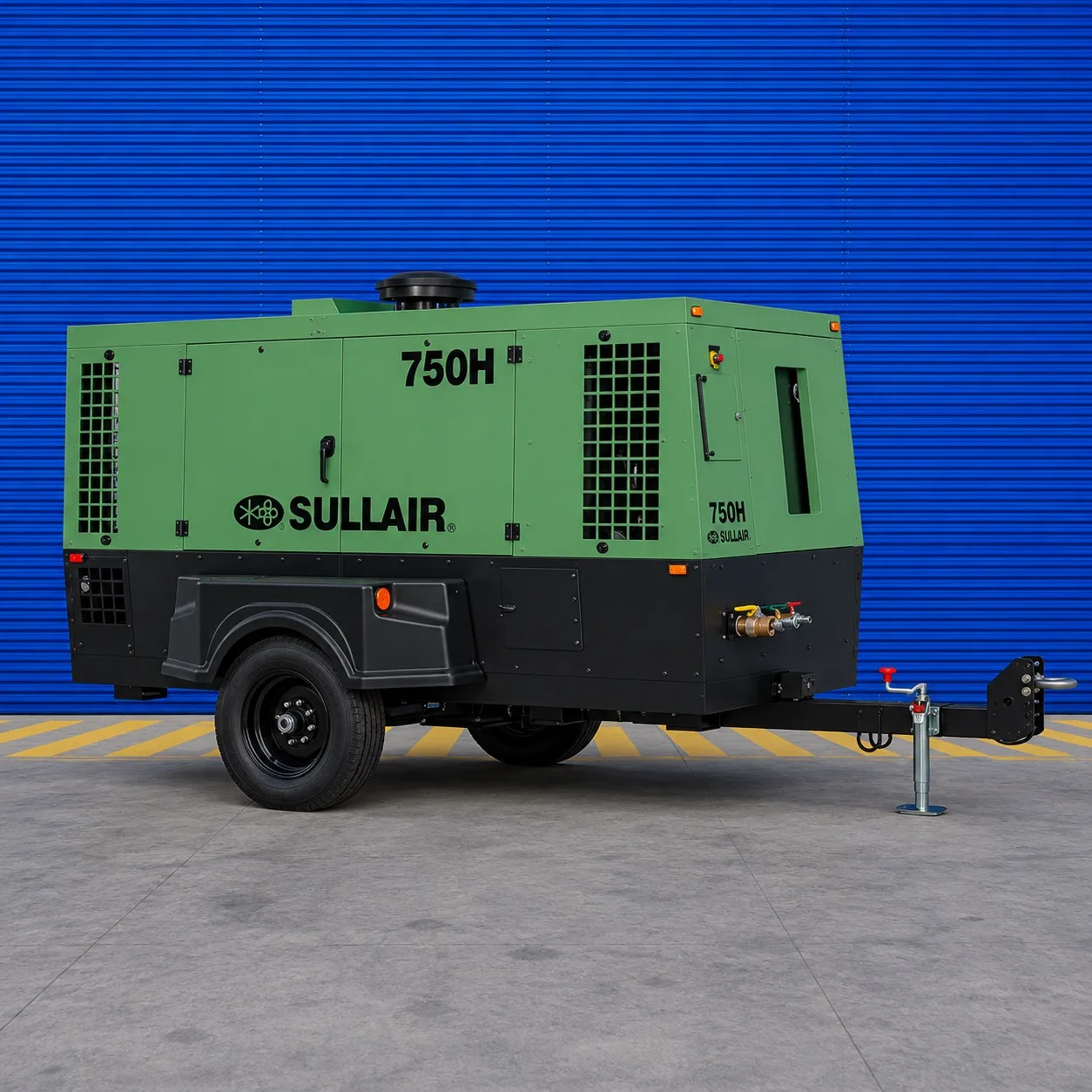 Compresor Portátil Sullair 750 Usado Serie: CN0122031268 - Imagen 3