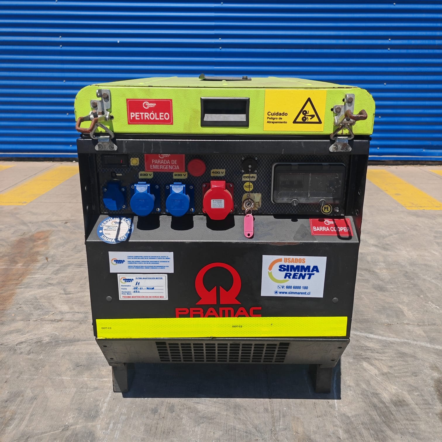 Generador Pramac P9000 - Imagen 3