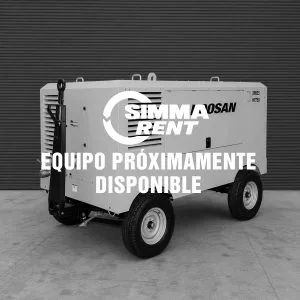 Compresor Portátil Doosan XP825/HP750 Usado Serie: 000910BIAGJ07