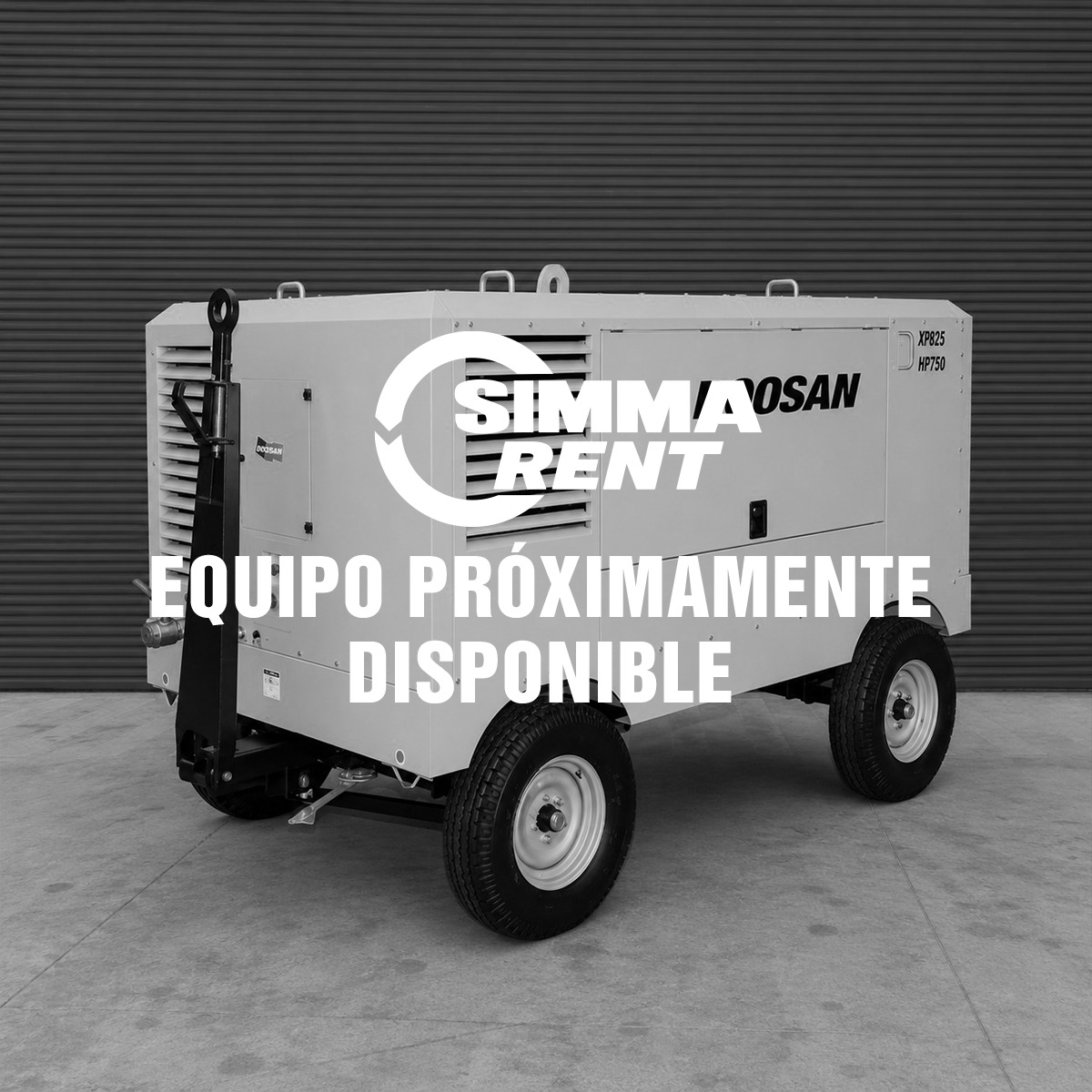 Compresor Portátil Doosan XP825/HP750