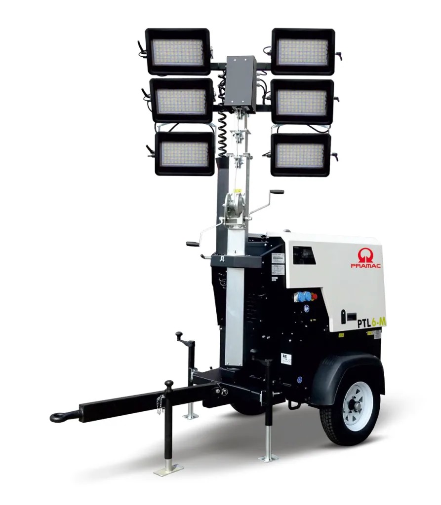 Torre de Iluminacion PRAMAC PTL6 LED / LED Certificada