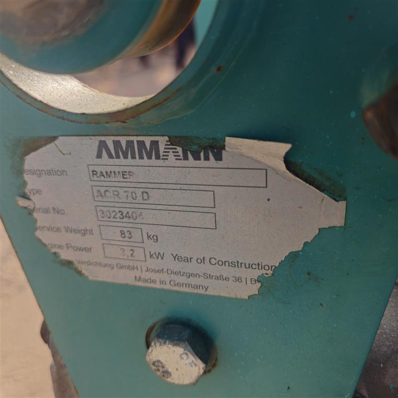 Vibropison AMMANN ACR 70 Serie: 03023404 - Imagen 3