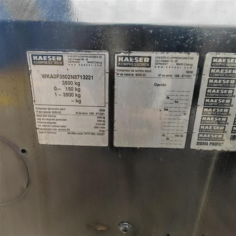 Compresor KAESER M250 - Imagen 9