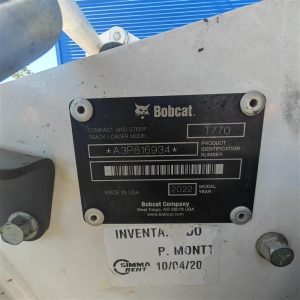 Minicargador Bobcat T770